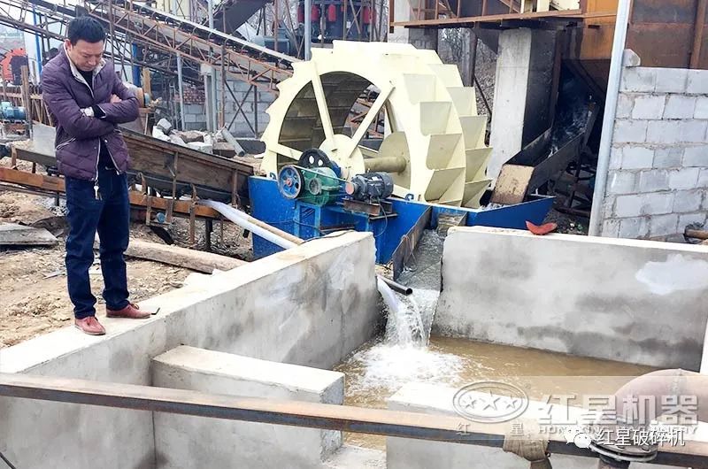 小型洗沙机设备图片和现场参观(图3)