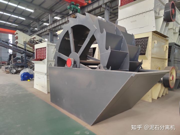 轮斗洗砂机河沙洗砂机矿山机制砂洗砂机(图3)