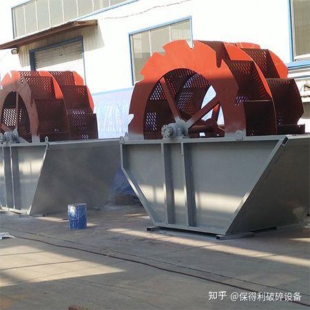 小型移动洗砂设备洗净度高，节约水资源(图1)