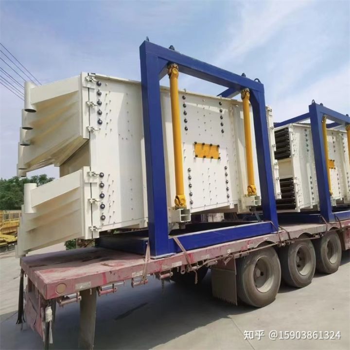 黄沙海沙复式筛砂机压裂砂电动方摇筛(图1)