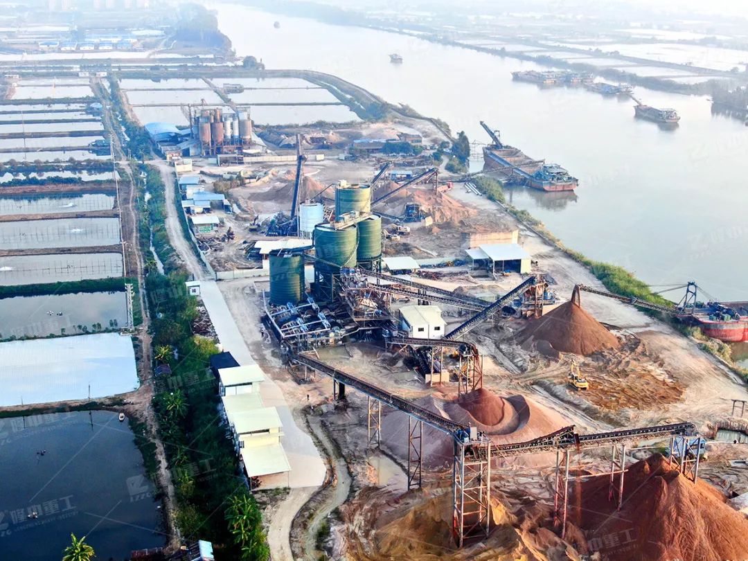 隆中重工EPC承建湖北武穴长江矿业公司二期砂石骨料项目投产！（附生产线视频）(图15)