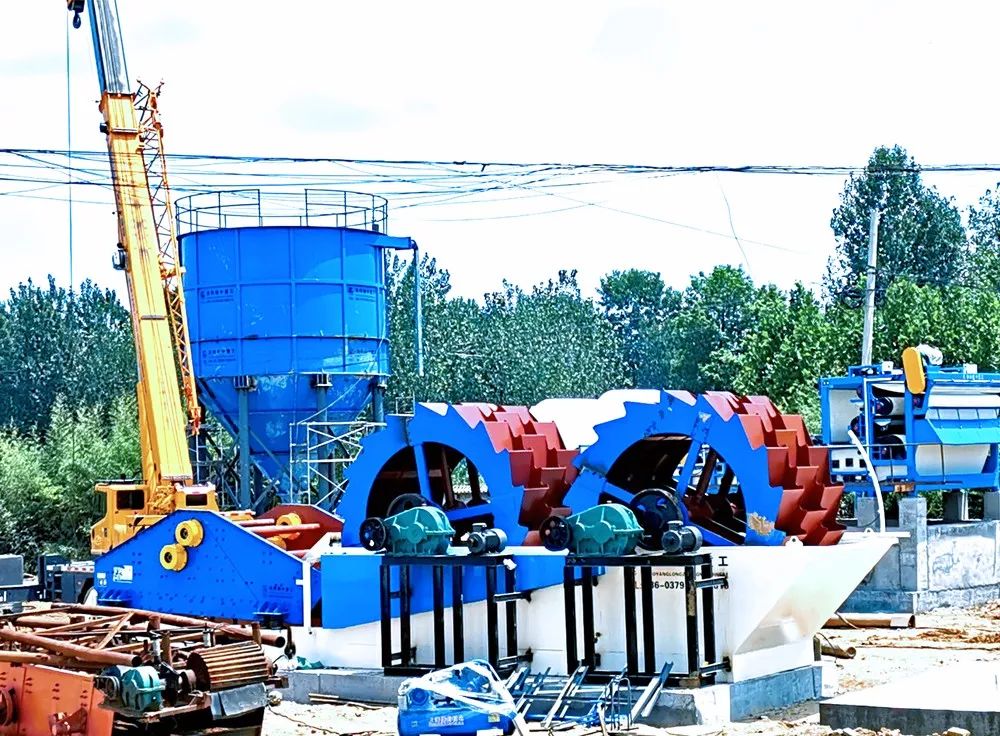 【客户现场】河南桐柏洗砂零排放生产线顺利投产(图8)