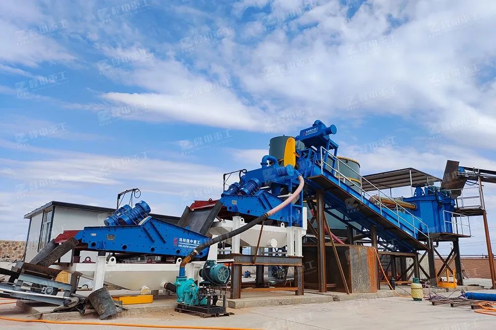 隆中现场新建年产10万吨铸造砂生产线正式投产(图4)