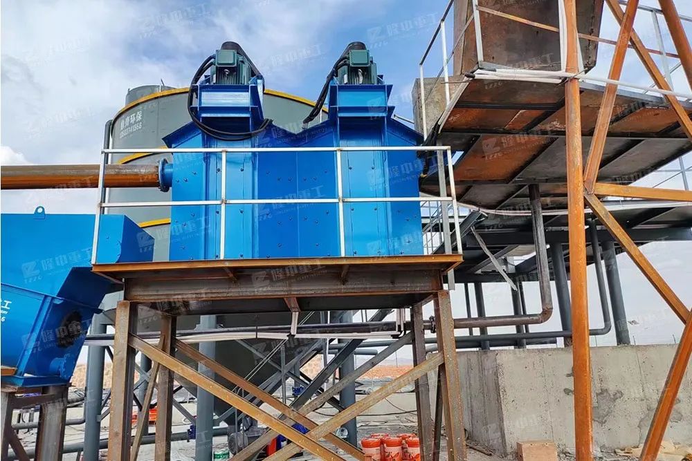 隆中现场新建年产10万吨铸造砂生产线正式投产(图12)