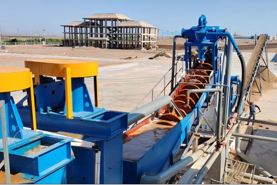 隆中现场新建年产10万吨铸造砂生产线正式投产(图13)