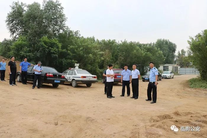 发现一宗，查处一宗！临朐县矿管办取缔一处非法洗砂点！(图1)