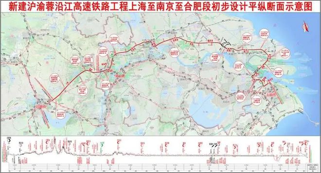 刚刚，北沿江高铁相关细节公布！泰州南站2台6线！(图7)