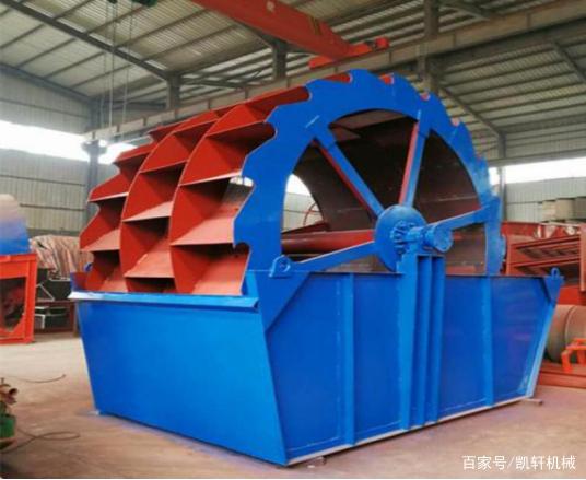 轮斗式洗砂机工作原理及优势！(图1)