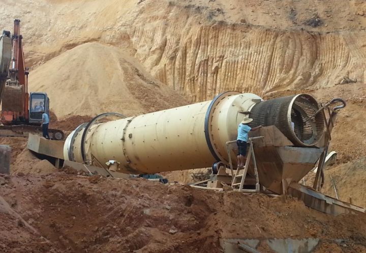 圆筒洗矿机摩擦式圆筒洗矿机圆筒式洗矿机(图6)