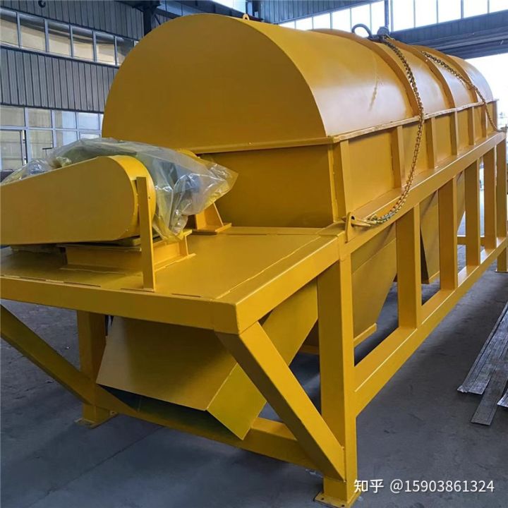 圆筒型筛选碎石机碎石专用滚筒筛机(图2)