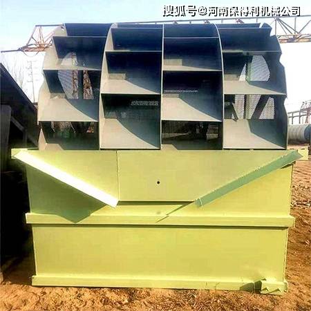 矿砂机械砂石分离设备不仅可以洗砂，还具有脱水功能，于功能设备(图1)