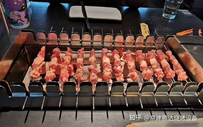 无烟净化自动翻滚烧烤炉原理和结构(图2)