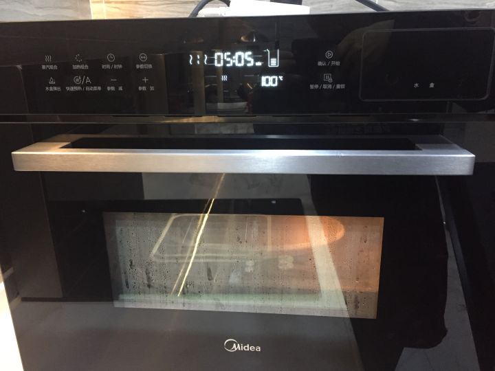 美的嵌入式伯爵系列蒸烤炉测评(图4)