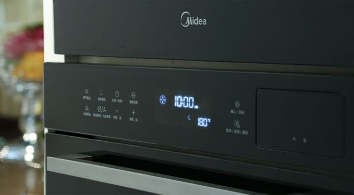 美的嵌入式伯爵系列蒸烤炉测评(图5)
