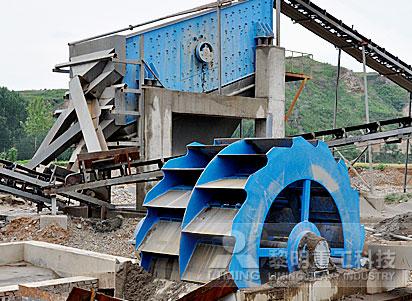 洗砂机型号种类，一吨石粉能洗出多少砂石(图1)