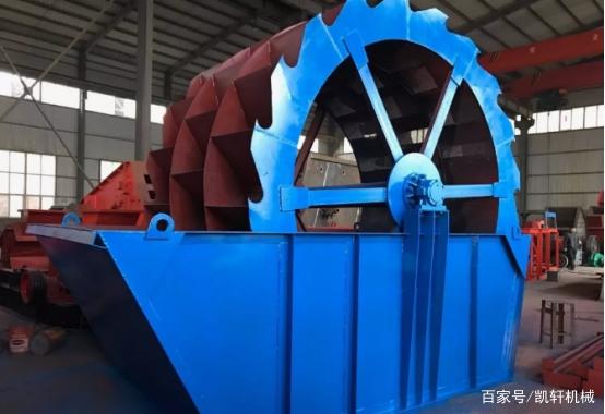 常用水洗沙设备：轮斗式洗砂机(图1)