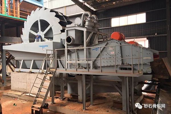 【动态】江西抚州时产300-400吨水洗机制砂项目投产(图1)