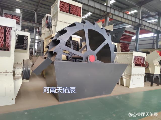水洗砂设备轮斗洗砂机洗沙机多少钱一台双叶轮洗沙机器价格(图2)