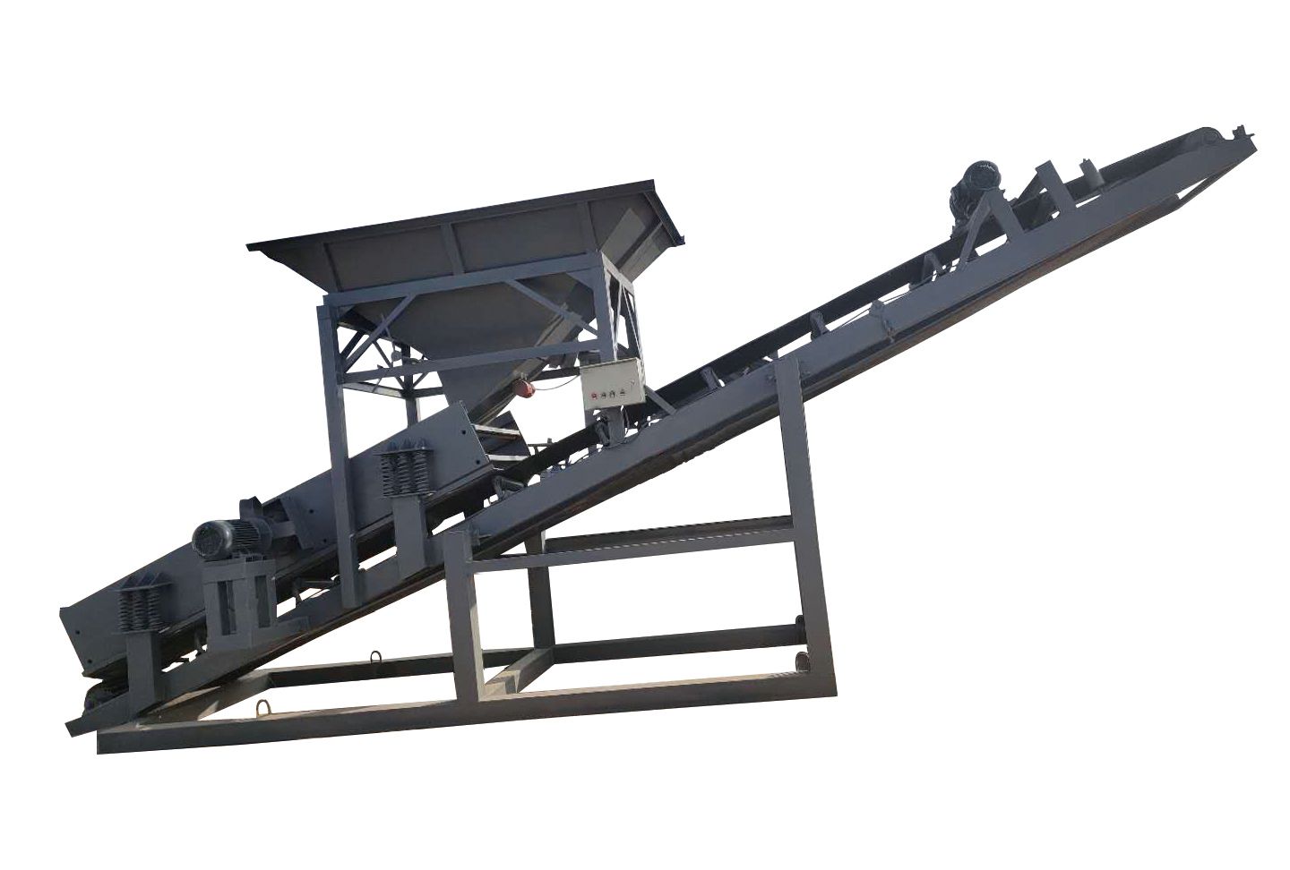 细沙回收脱水筛移动式筛沙机振动筛沙机移动破碎机洗砂机(图8)